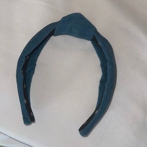 Lele Sadoughi blue knot headband
